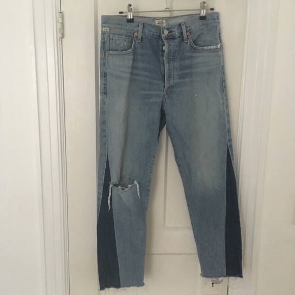 Citizens of Humanity Liya High Rise Classic Fit Crop Premium Vintage - Picture 4 of 10